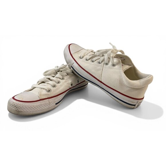 Converse All Star Chuck Taylor Low Rise Shoes White Sneakers Womens 7 - Picture 4 of 12